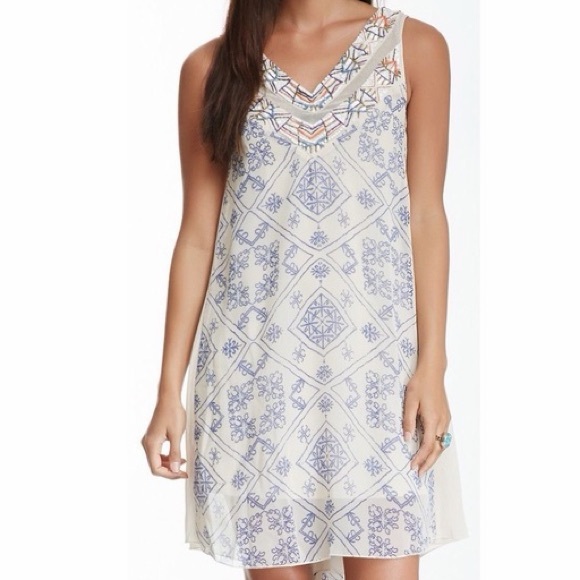 Free People Dresses & Skirts - Free People‎ Ancient Mystery Beaded Shift Dress
